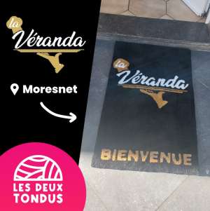 Carpette sur mesure pour le Restaurant "La Véranda" de Moresnet